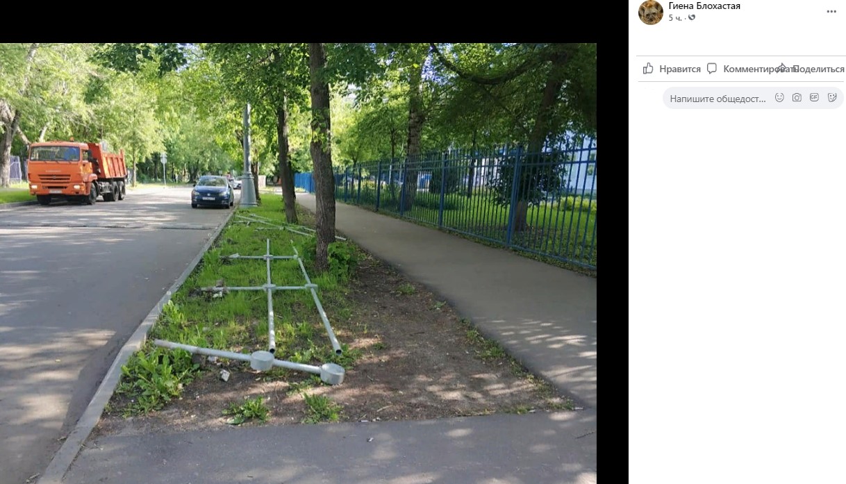 Ограждения вдоль дороги на 2-м проспекте Новогиреева убрали из-за изменений в ГОСТе